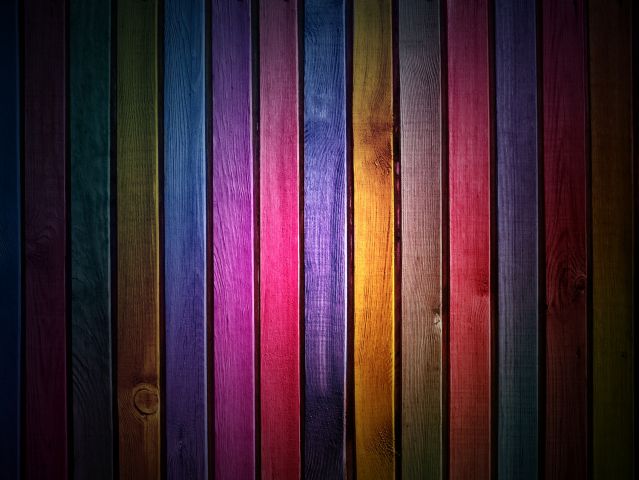 wood slats colors rainbow 2350x1763