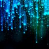 colorful neon light rain 1920x1200